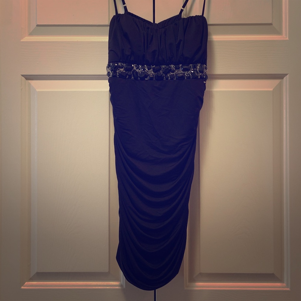 Little Black Dress w/ Rhinestones